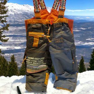 Oilily Kids Bib Ski Pants/ Bib Snow Pants Size 4/5 to 5/6 Years